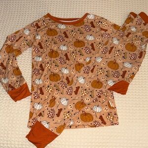 Autumn Harvest Kids Pajama Set